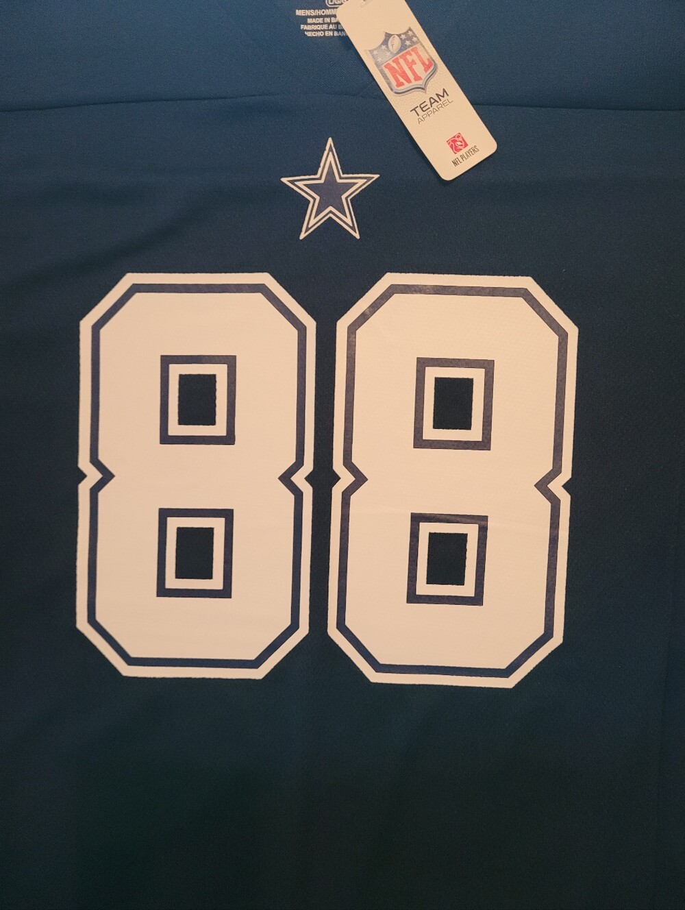 NFL Dallas Cowboys #88 Navy and White Jersey with Tags